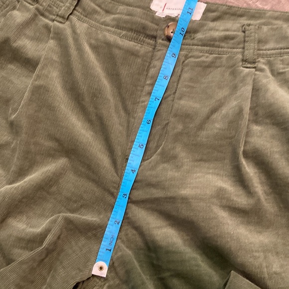 Anthropologie Pleated Wide-Leg Corduroy Trousers - Picture 13 of 15